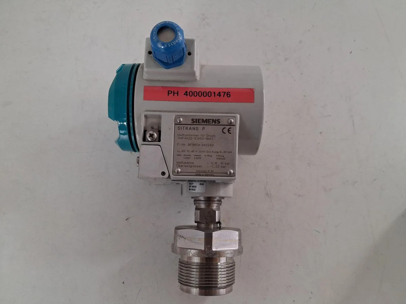 Siemens SITRANS P Druckmessumformer mit Frontbündiger Membran - 3