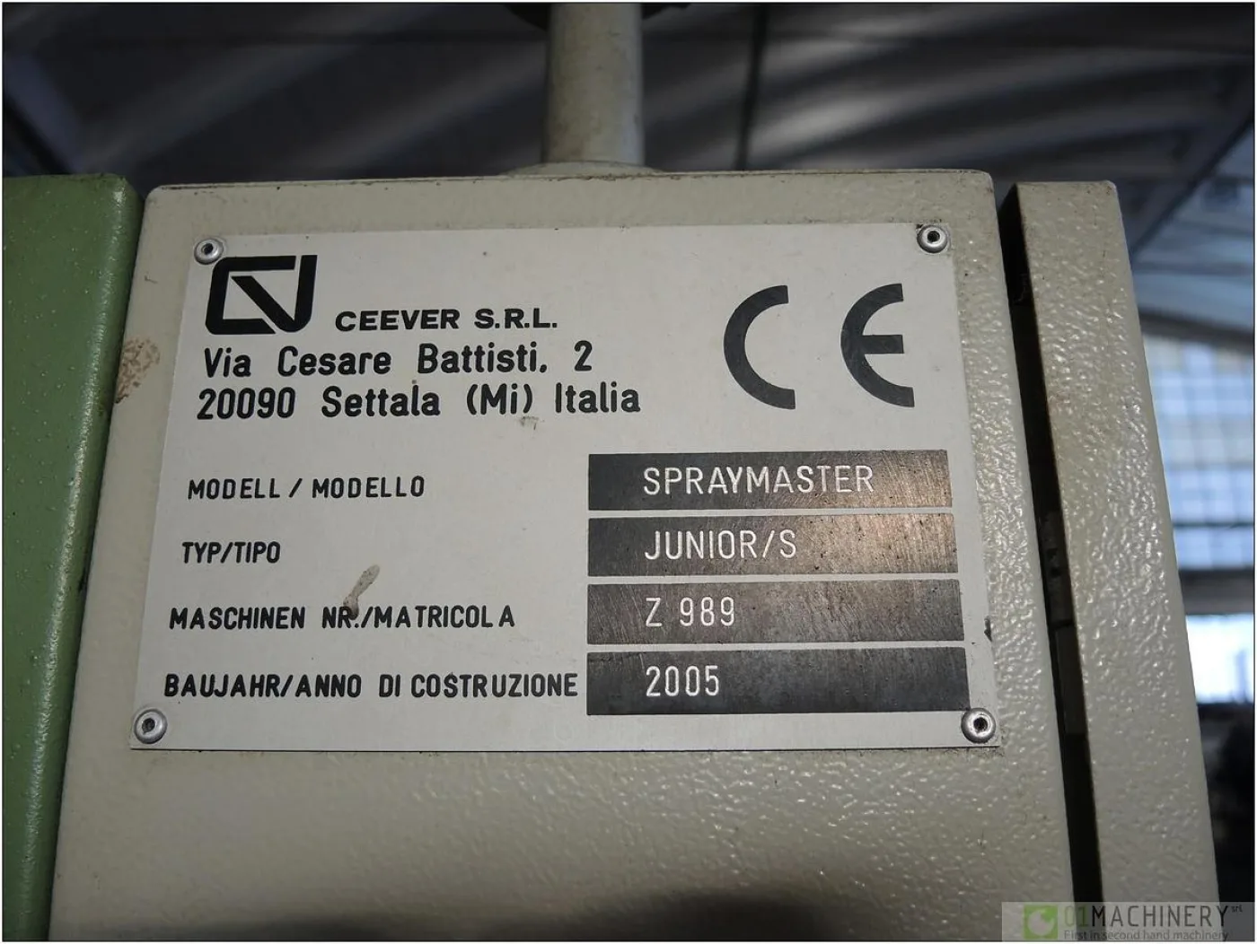 2005 CEEVER SPRAYMASTER JUNIOR/S AI0293 - 6