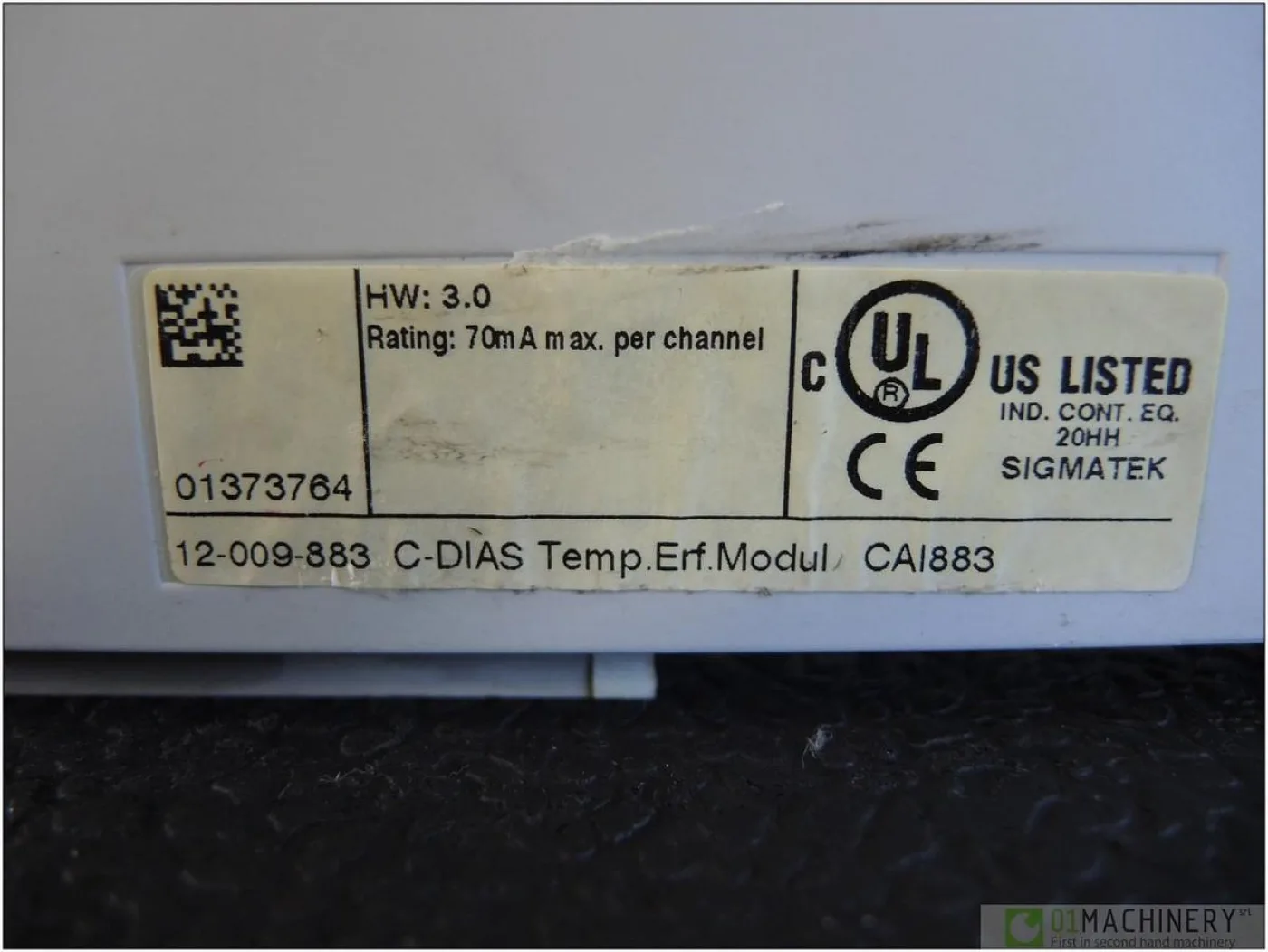 SIGMATEK CAI883 AI3137 - 3