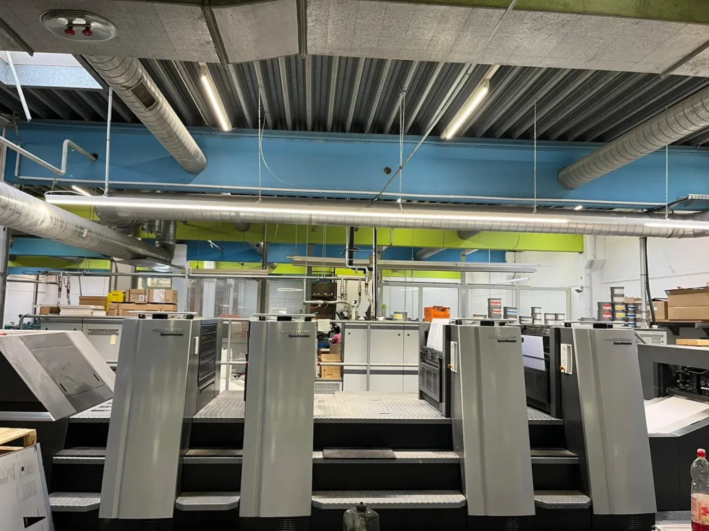 Heidelberg XL 75-4-P offset printing press - 3