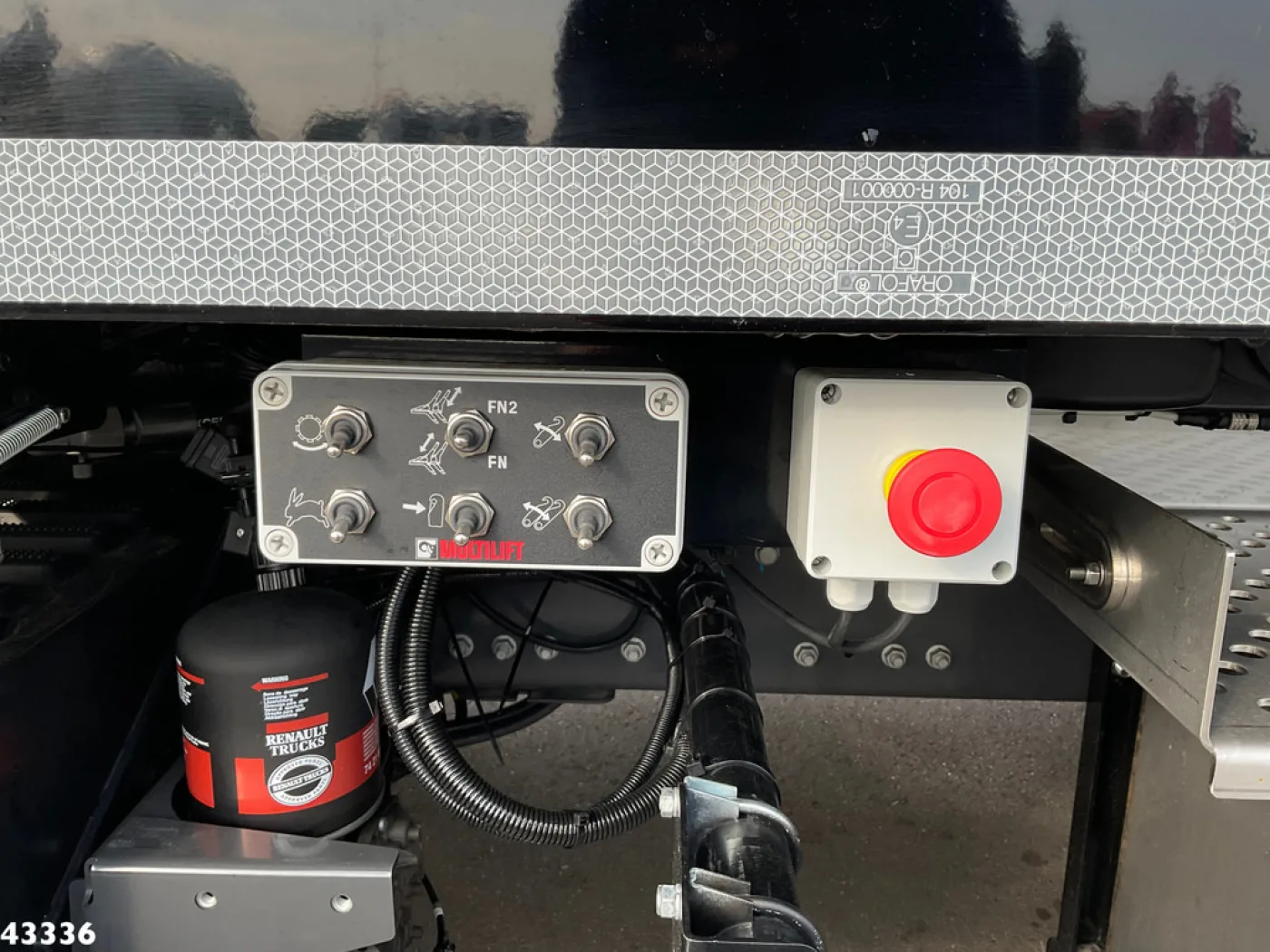 Renault D WIDE Multilift 12 Ton portaalarmsysteem - 7