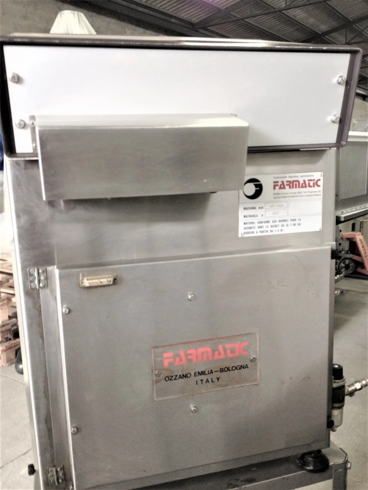 CONTROLLORE DELLE COMPRESSE – FARMATIC MOD. GCP 1000 - 3
