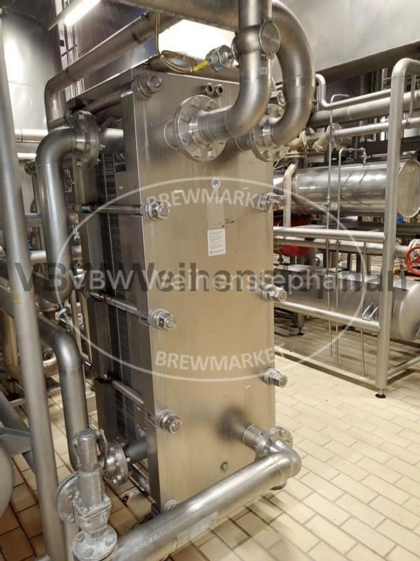 Plate heat exchanger (for flash pasteurizer) - 1