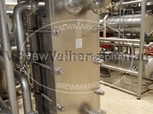 Plate heat exchanger (for flash pasteurizer)