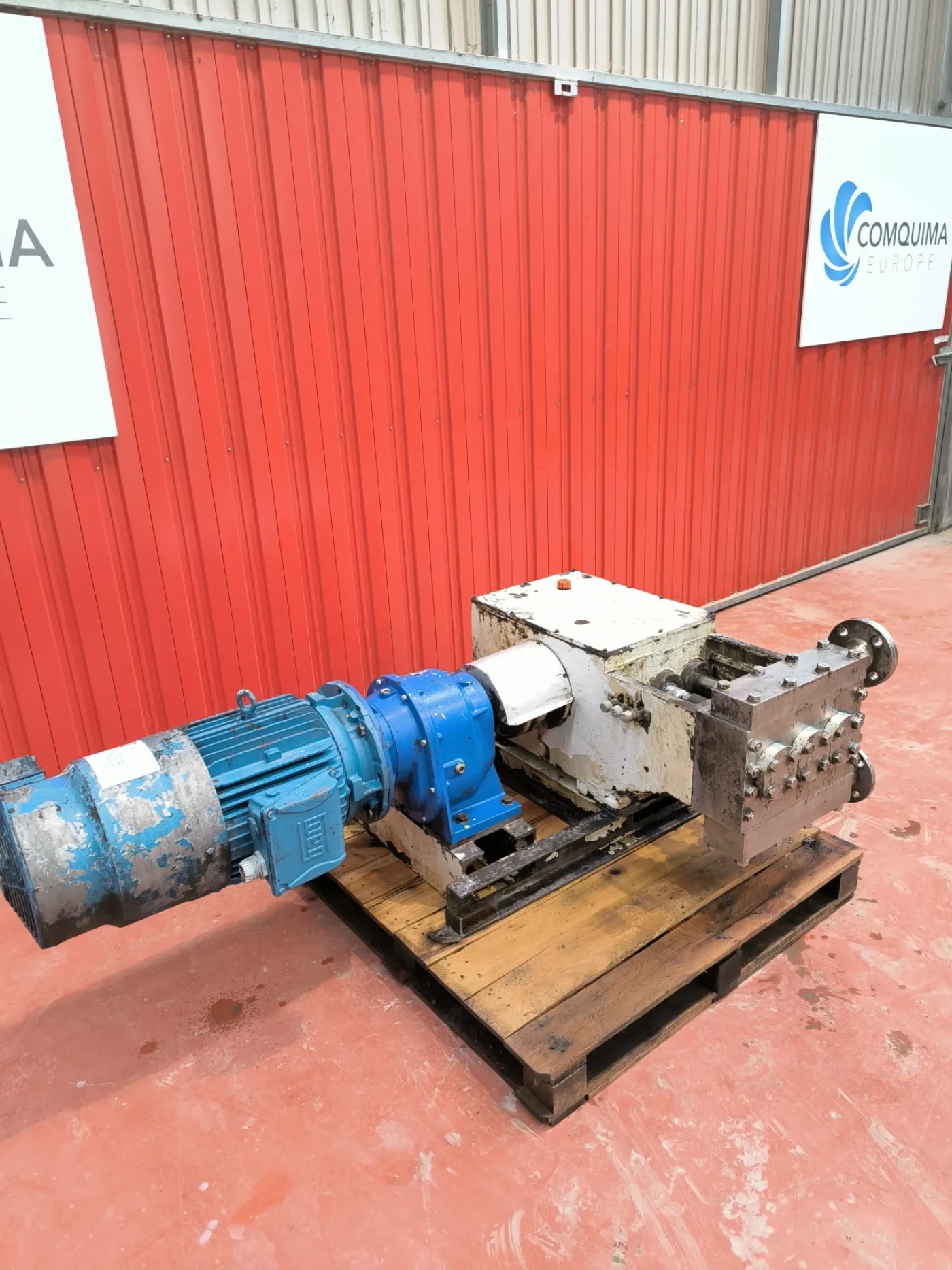 TRIPLE PLUNGER PUMP BONO EXACTA 3C80 0.45 m3/h 18.5 kW - 2