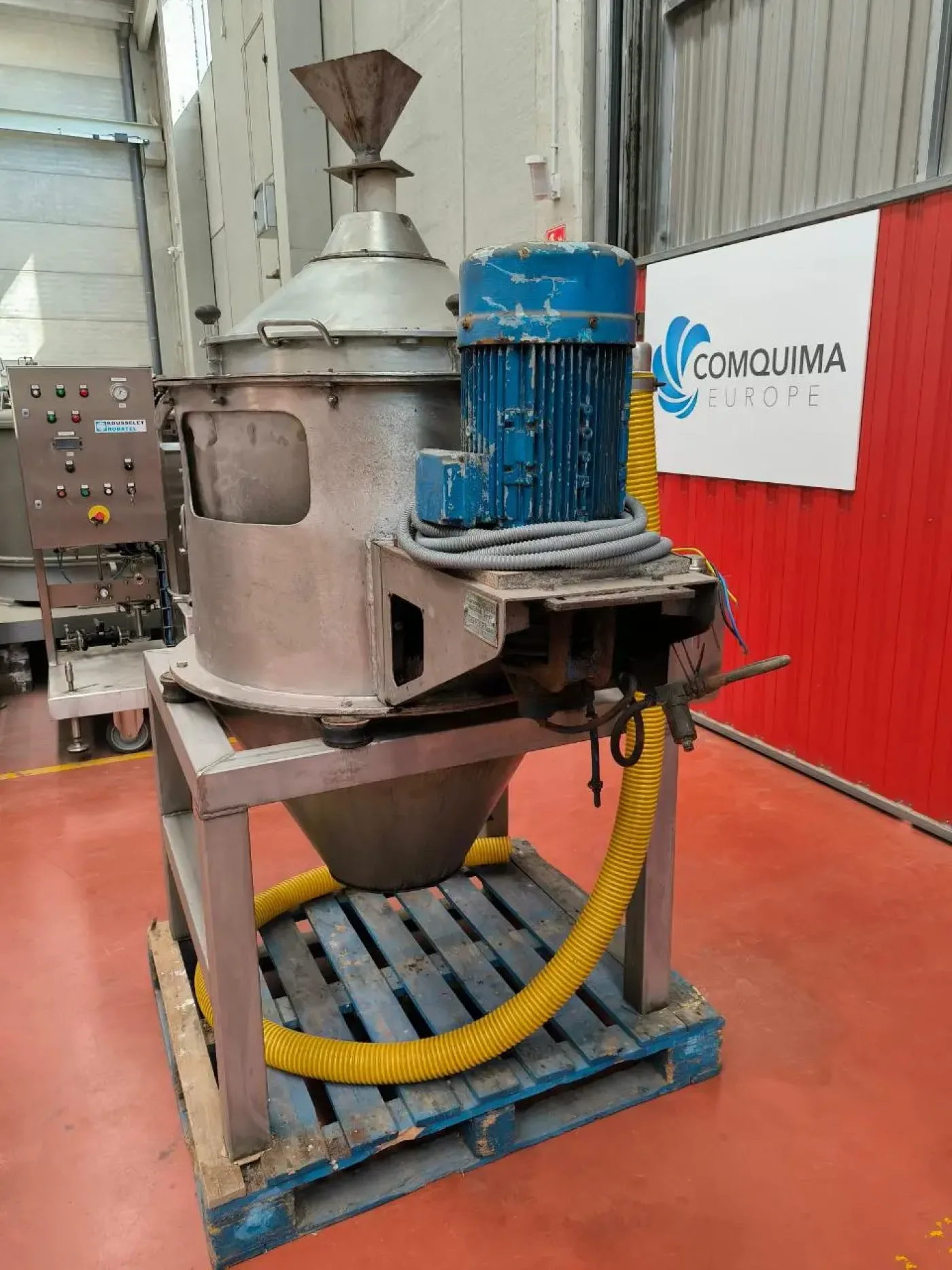 USED GUINARD TYPE C30 STAINLESS STEEL 316 DISC STACK CENTRIFUGE - 2
