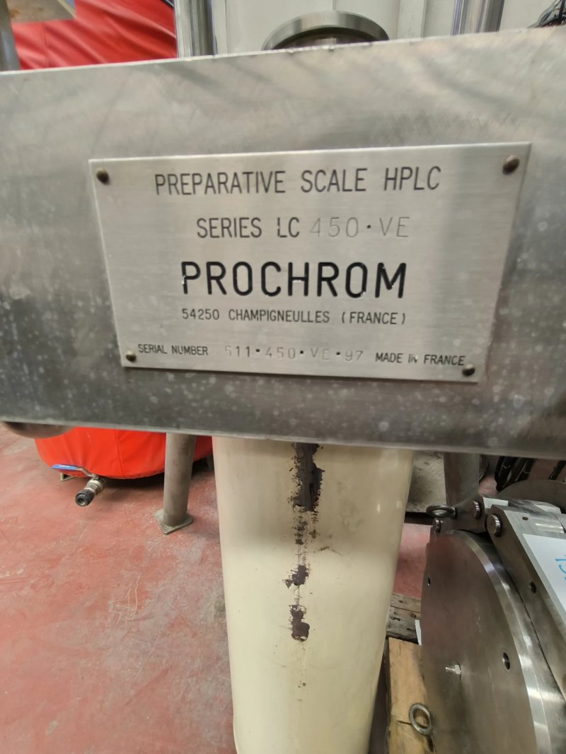 PROCHROM LC 450.VE.2020.70 LIQUID CHROMATOGRAPHIC COLUMN