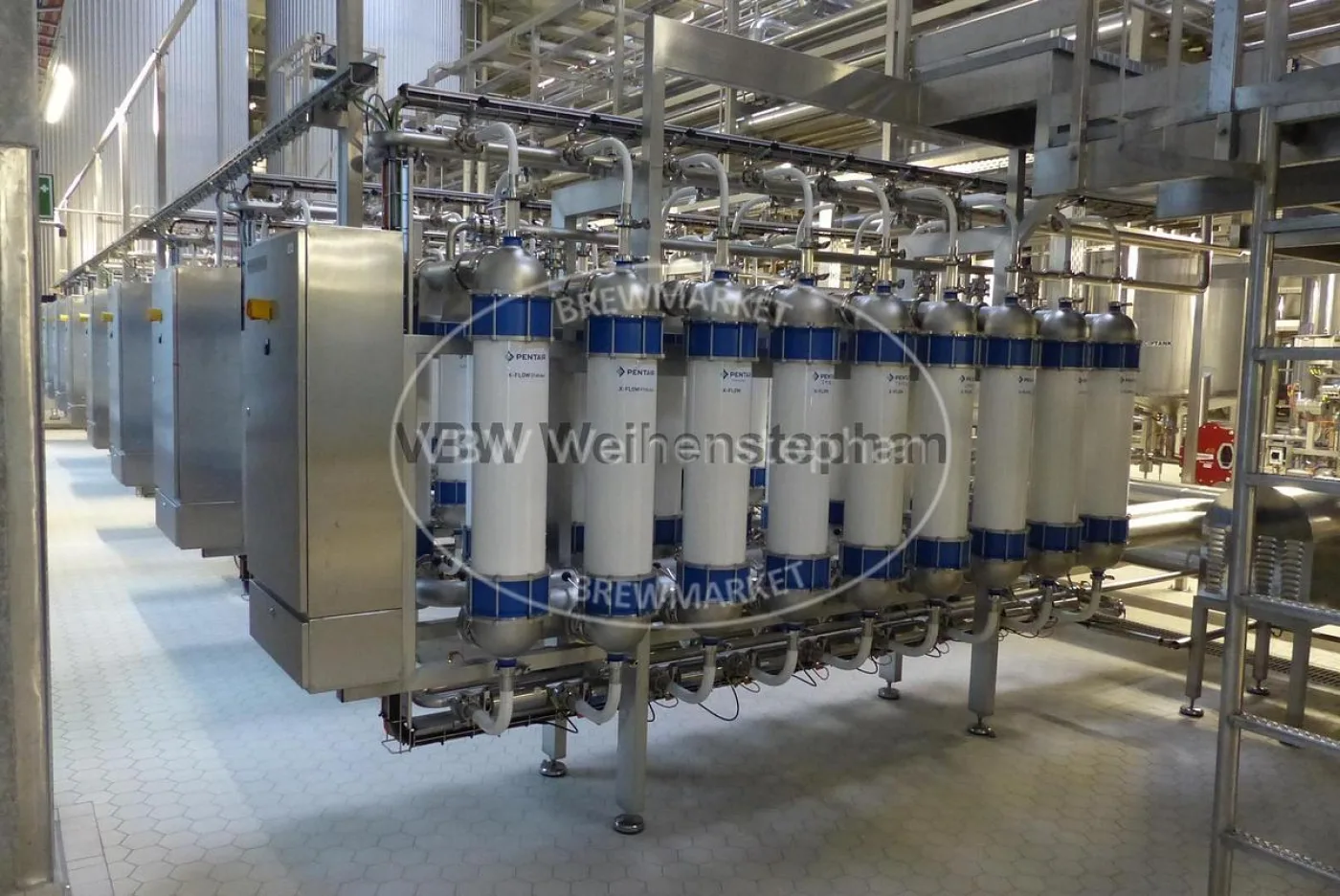 Membrane filtration module (4 skids, each with 18 membrane modules) - 4