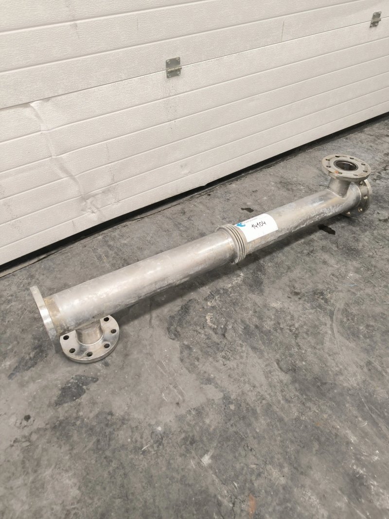 STAINLESS STEEL TUBULAR HEAT EXCHANGER 1.6 M²