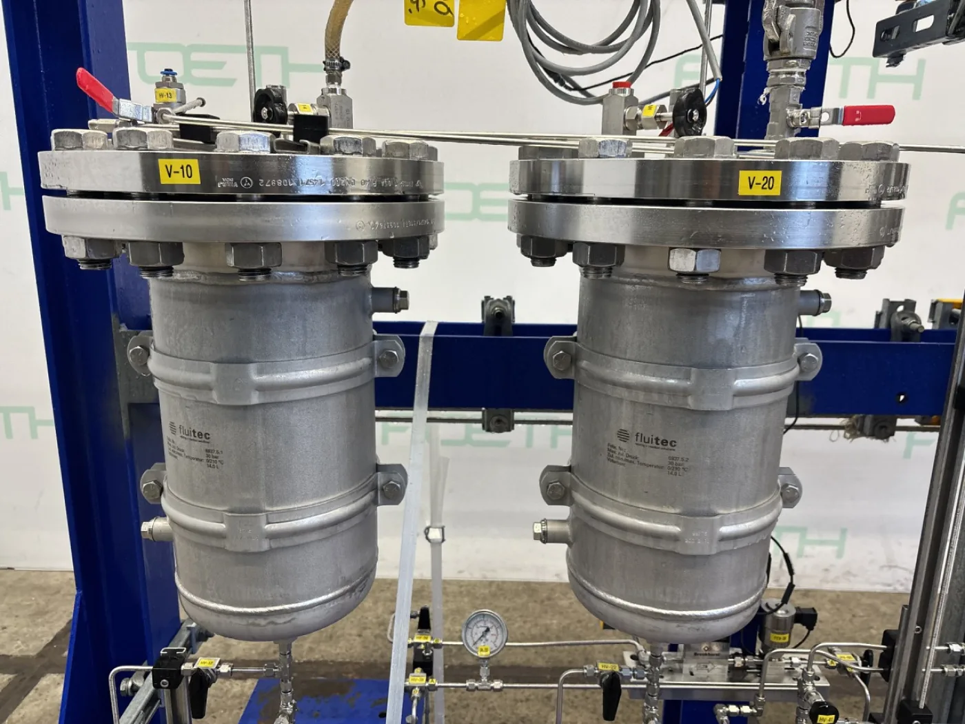 Fluitec Contiplant Pilot - Stainless Steel Reactor - 8