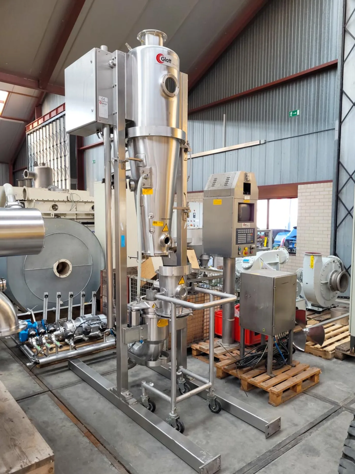 Glatt GPCG-5 SPEZIAL - Fluid bed dryer batch - 5