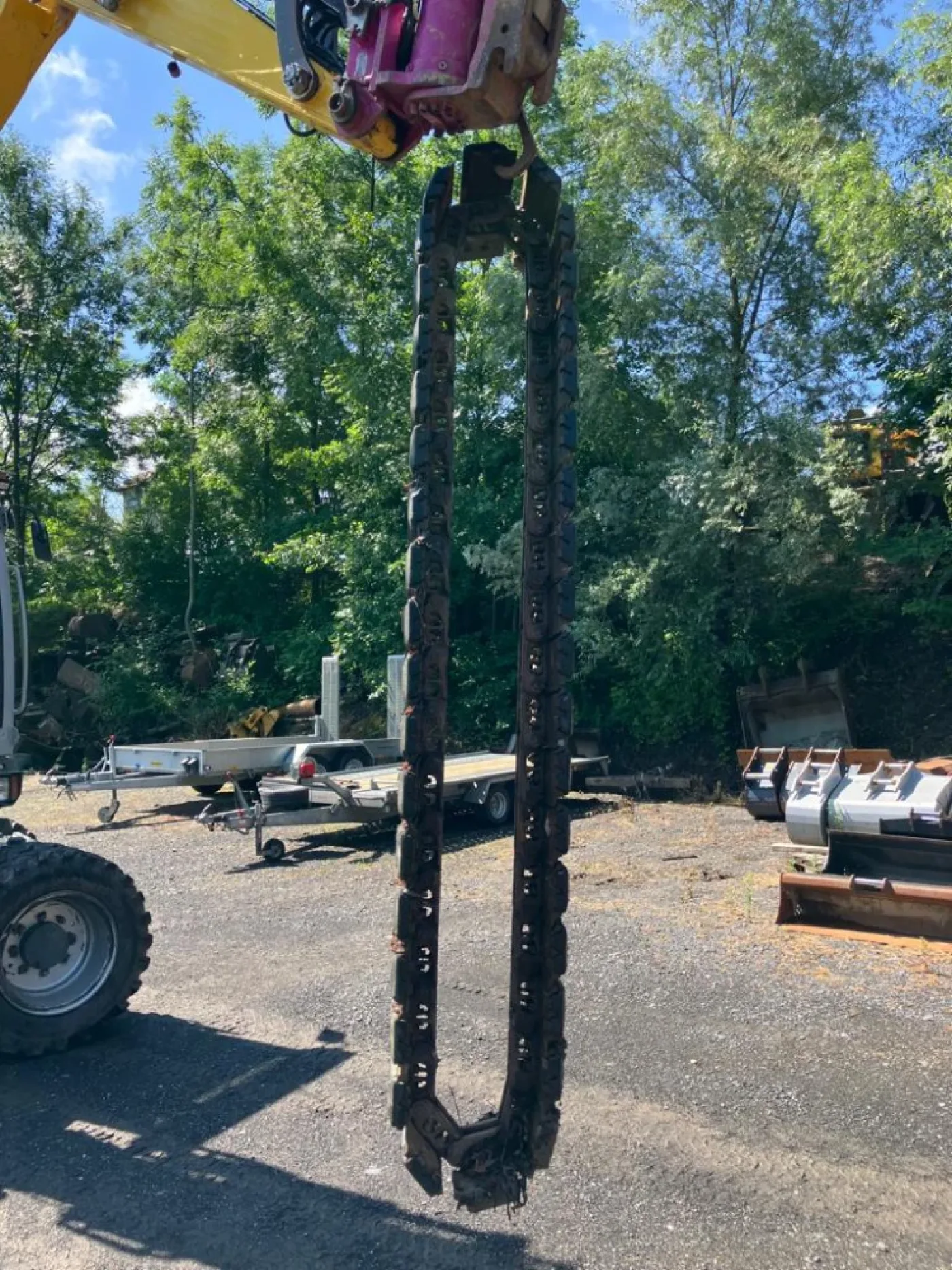 2 Stk. Kette für CAT 307 gebraucht - 6