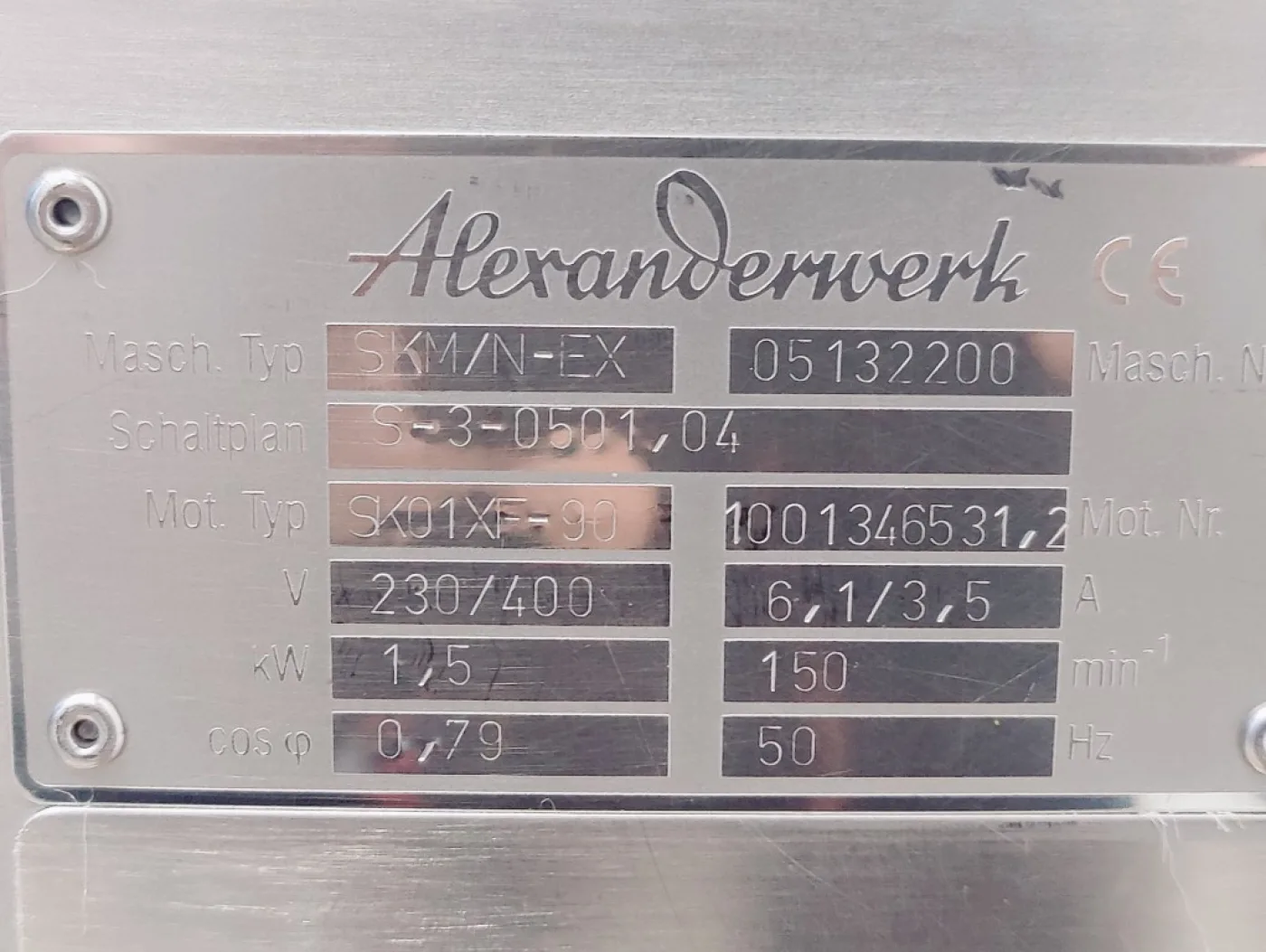 Alexanderwerk SKM/N-EX - Sieve granulator - 5