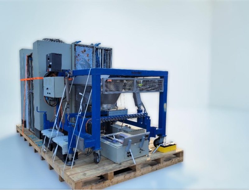 Various Mobile dosing hopper with weighing system