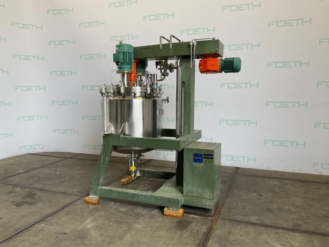 Fryma VME 400 - Processing vessel - 7