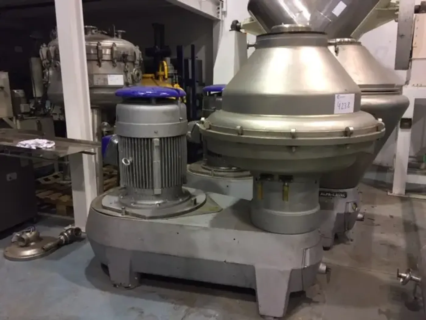 USED ALFA LAVAL BRPX 417SFV-31CGL-50 CENTRIFUGE - 6