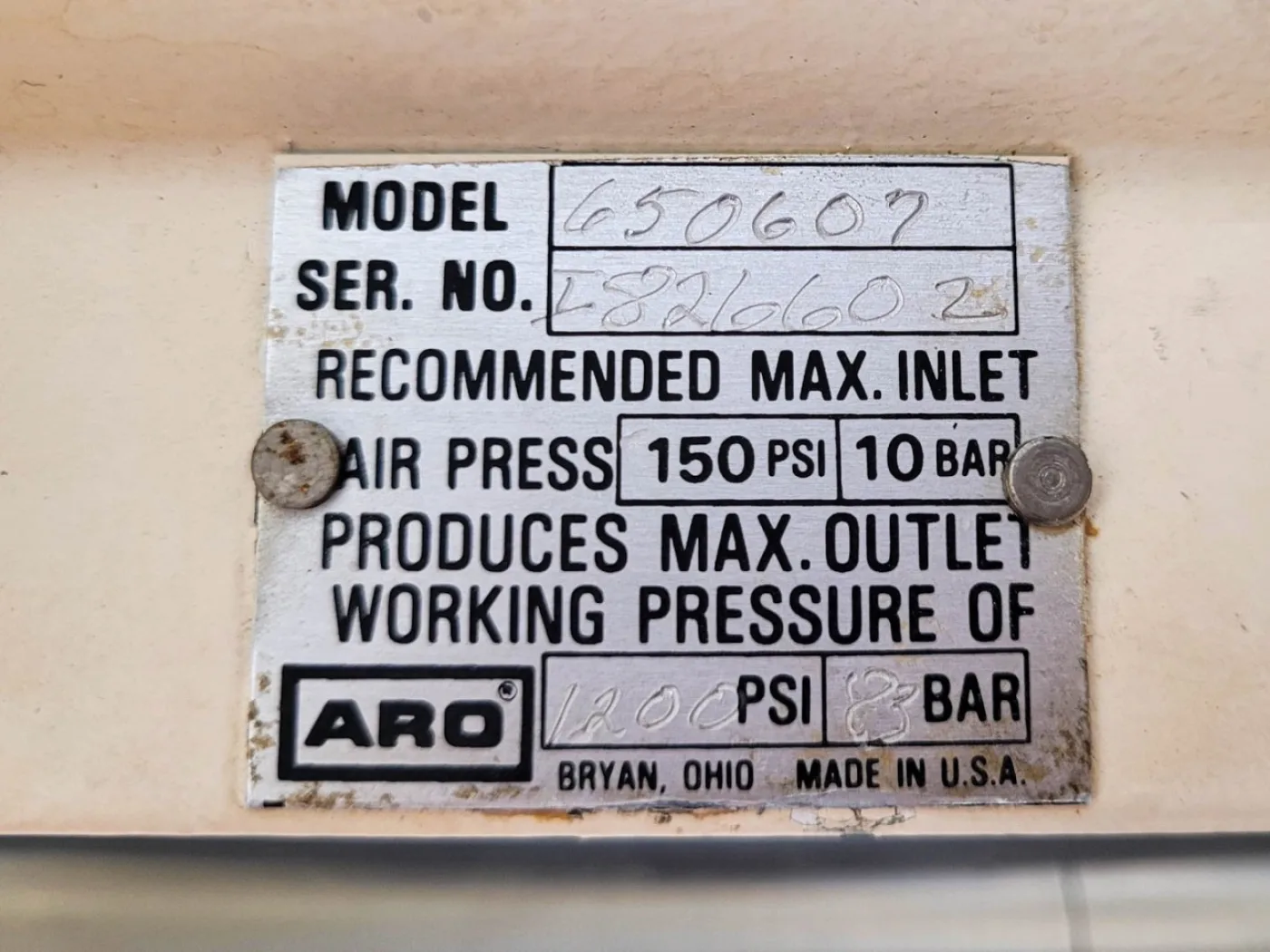 Aro 650-607 drum unloading pump - Centrifugal Pump - 3