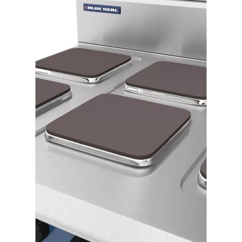 Blue Seal 6 Plate Free Standing Hob 15.6kW E516S-LS - islandcatering