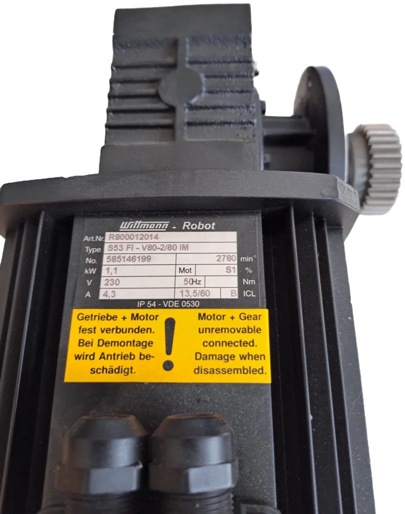 Wittmann Robot Servo-Getriebemotor R800012014 - 3