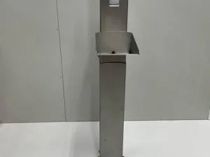 Hand sanitizer dispenser pole - Desinfection