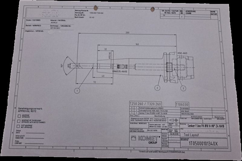 Komet Senkbohrer F.Line FK Ø10 V=90° Z4 HA10