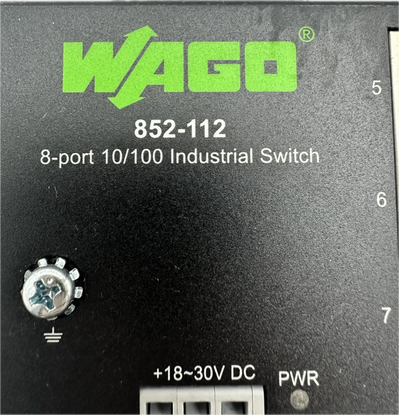 Wago Industrial-ECO-Switch 8 Ports 100Base-TX 852-112 - 4