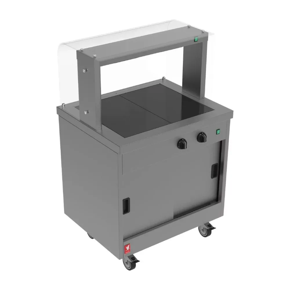 Falcon Hot Cupboard Servery Counter FC2-S - islandcatering