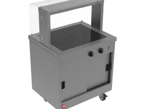 Falcon Hot Cupboard Servery Counter FC2-S - islandcatering