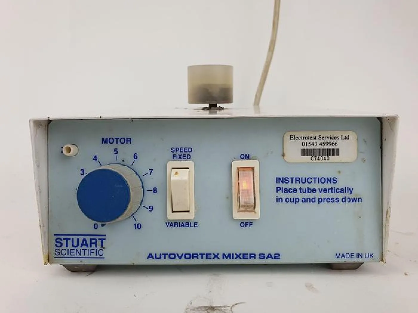 Stuart Scientific SA2 Vortex Mixer - 4