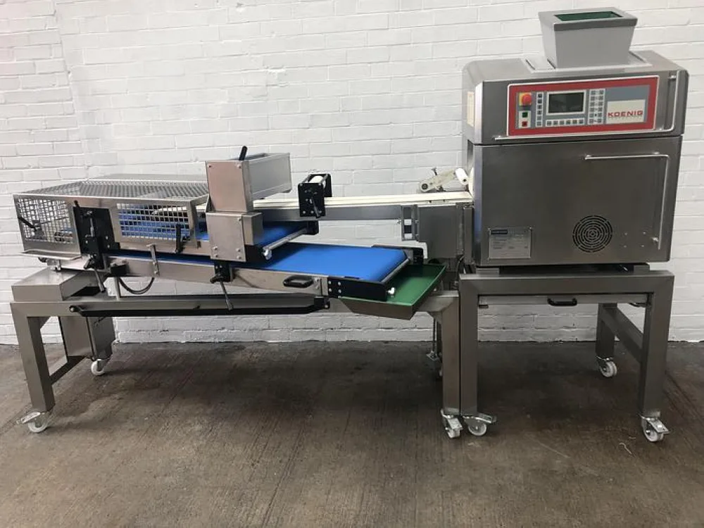 Konig Mini Rex 4000, 2 pocket roll plant with forming station, fully refurbished with new belts