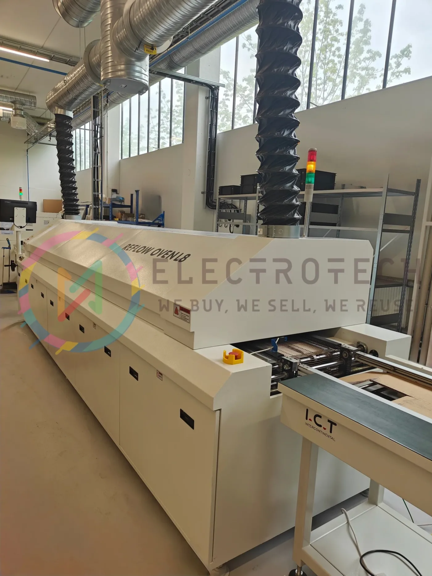 I.C.T L8 reflow oven, vintage 2022 - 1