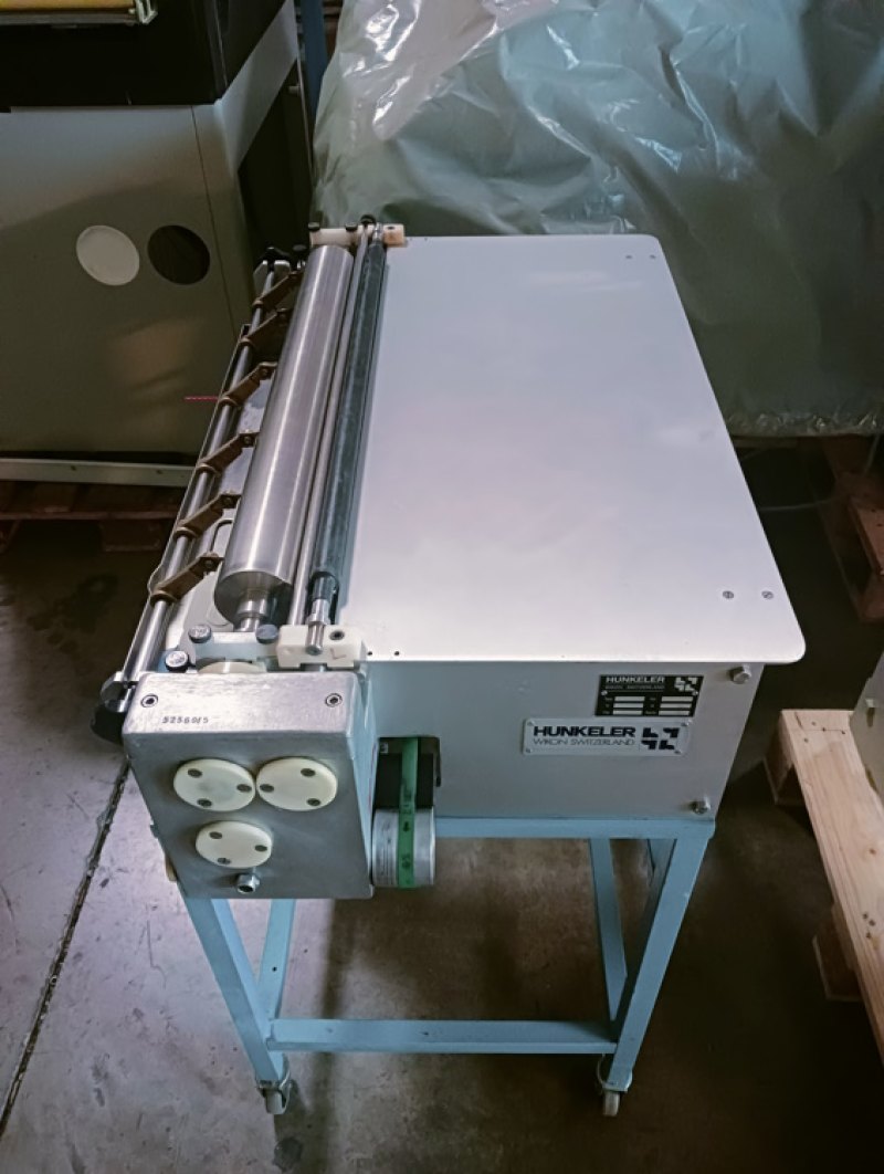 2 Walzen Anleimmaschine Hunkler LAM 600