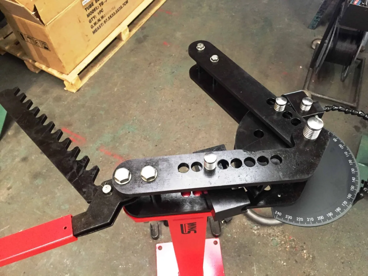 WNS Manual Tube Bender c/w 3 or 4 Dies - WNS - W. Neal Services Ltd - 8