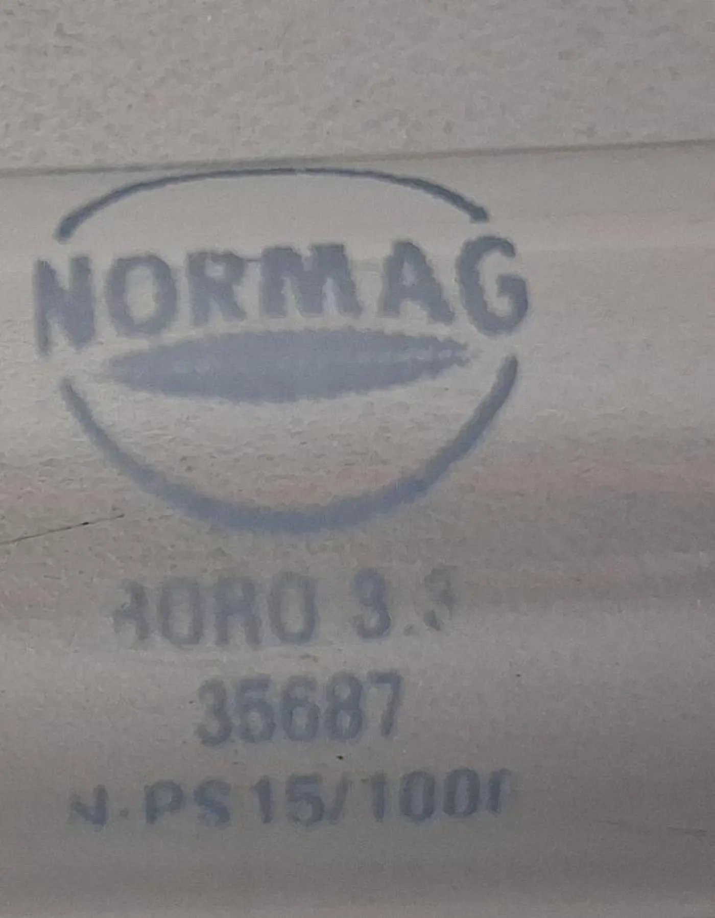 Normag-Glasrohr vom Typ PP015/1000-P DN15, 1000 m - 2