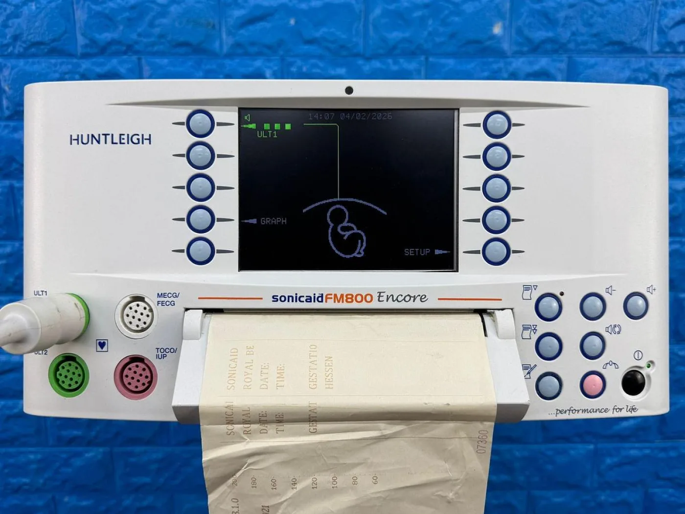 Huntleigh Sonicaid FM 800 Encore Fetal monitor - 7