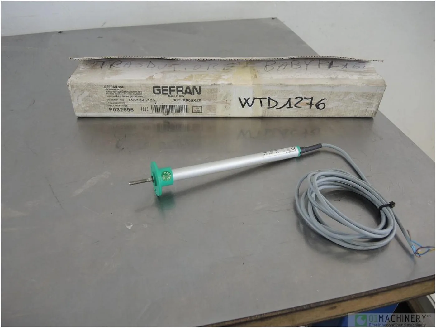 2010 GEFRAN PZ-12-F-125 AI1458 - 1
