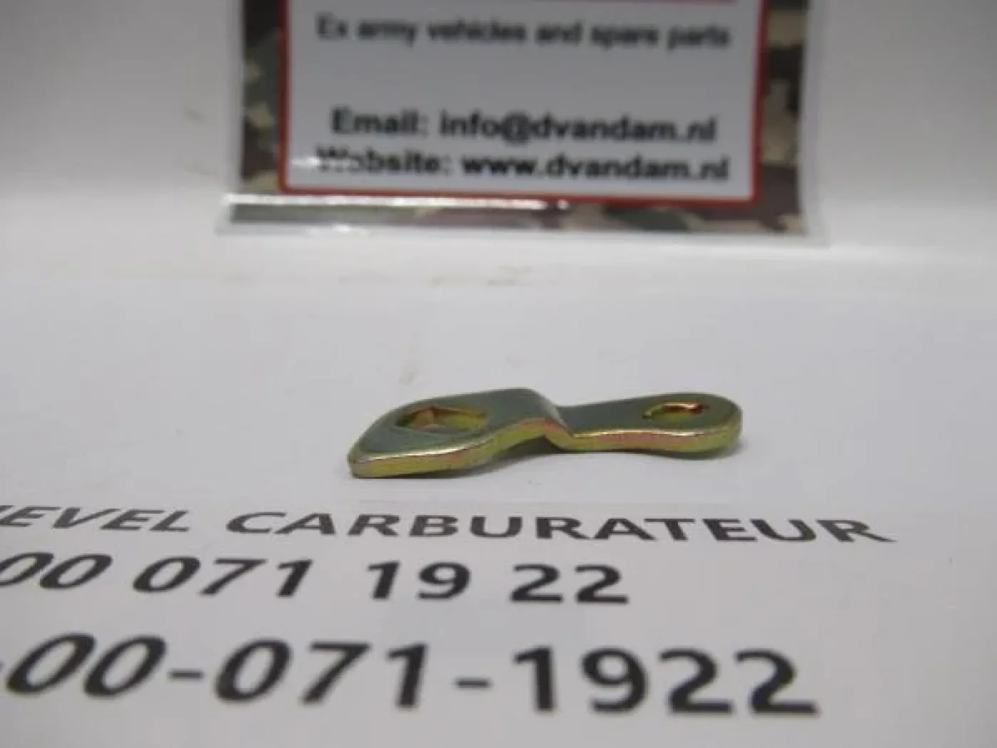 Hevel carburateur - 2