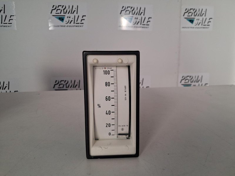 Camille Bauer Drehspulinstrument 0–20 mA 0–100 % Schalttafeleinbau