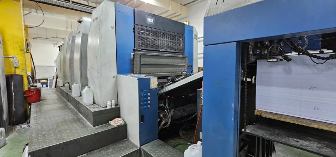 KBA Rapida 105-4 CX offset printing press - 3