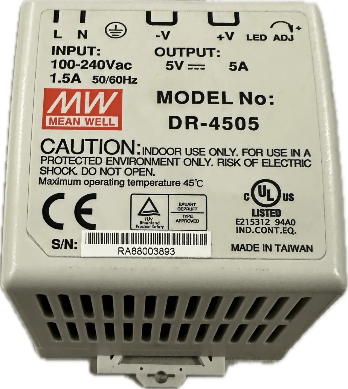 Mean Well DRP-4505 - 1