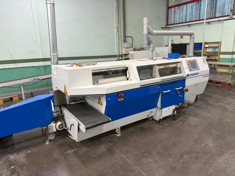 Wohlenberg Quickbinder Encuadernadora perfecta con trilateral