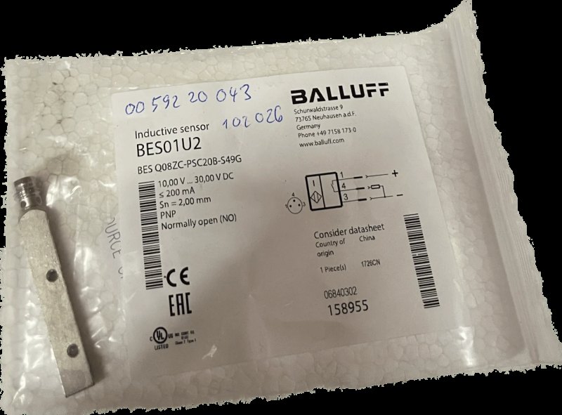 BALLUFF Induktive Standardsensoren mit Vorzugstypen BES Q08ZC-PSC20B-S49G