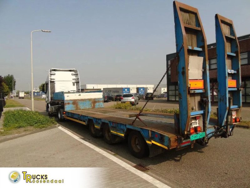 MOL DIEPLADER DIEPLADER ramps + 3x axle + steering