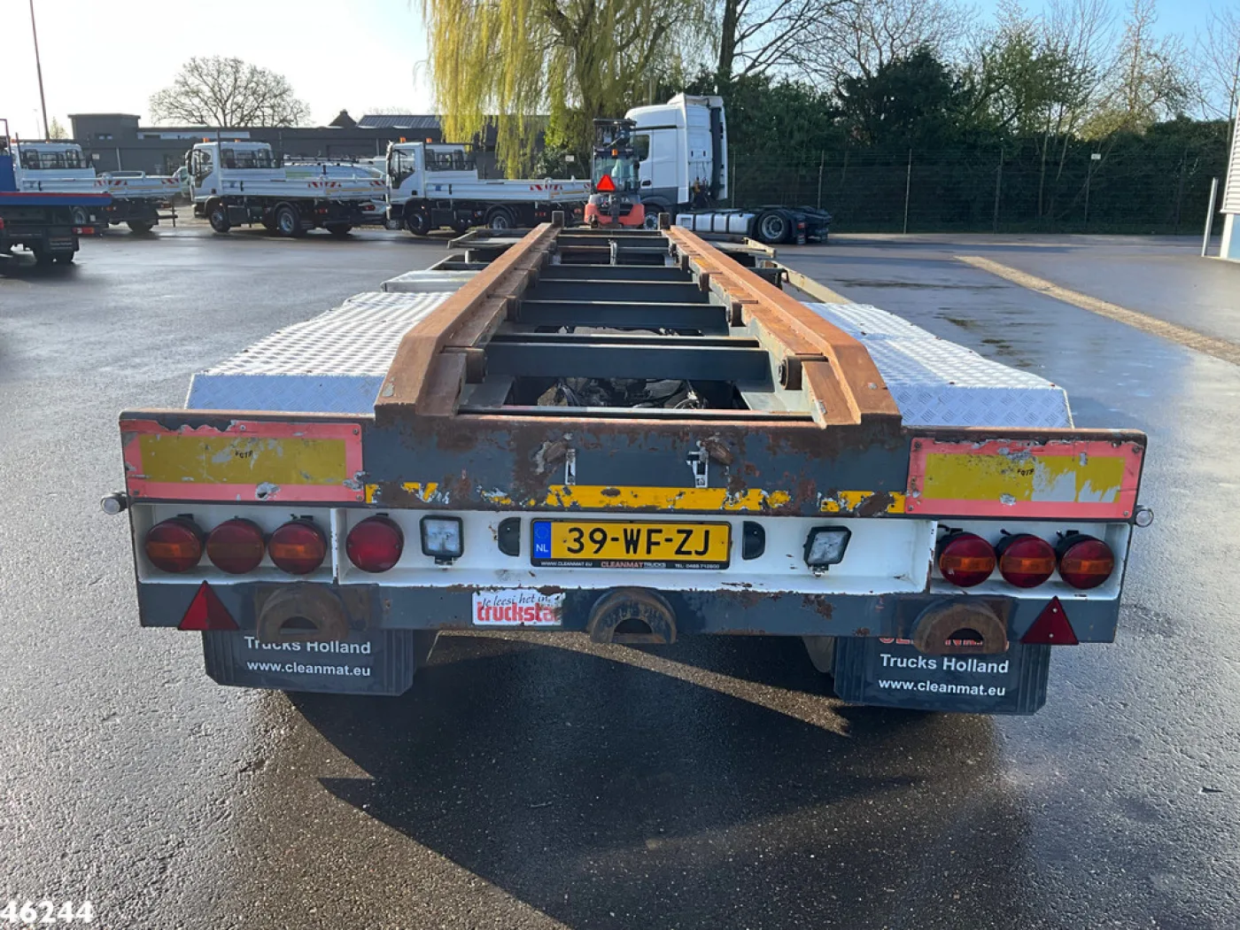 GS Meppel 3-assige containeraanhangwagen - 5