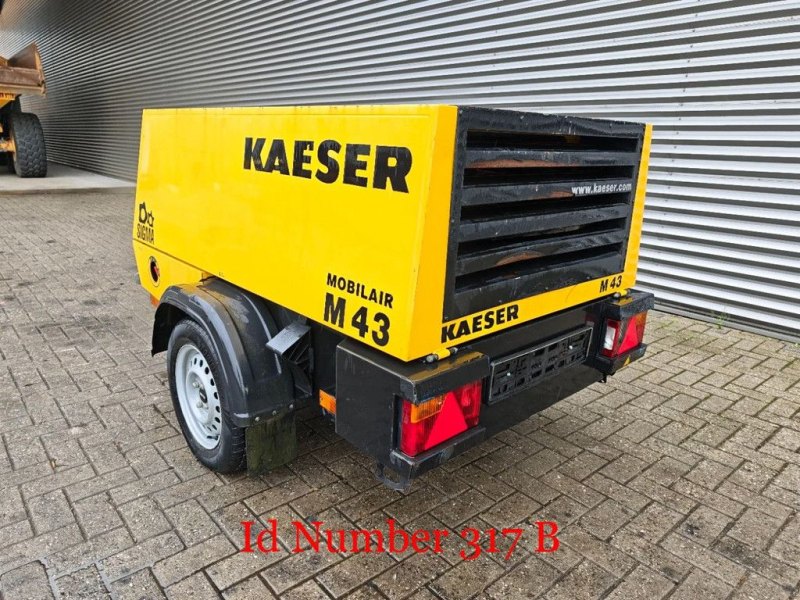 Kaeser M43 7 Bar 2 pieces German registration papers!