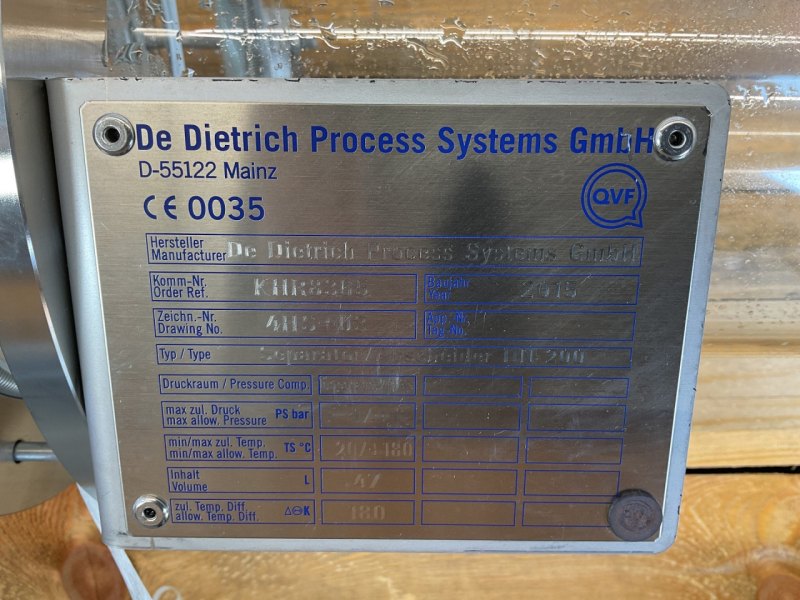 De Dietrich Separator/abschneider DN200 - Separator