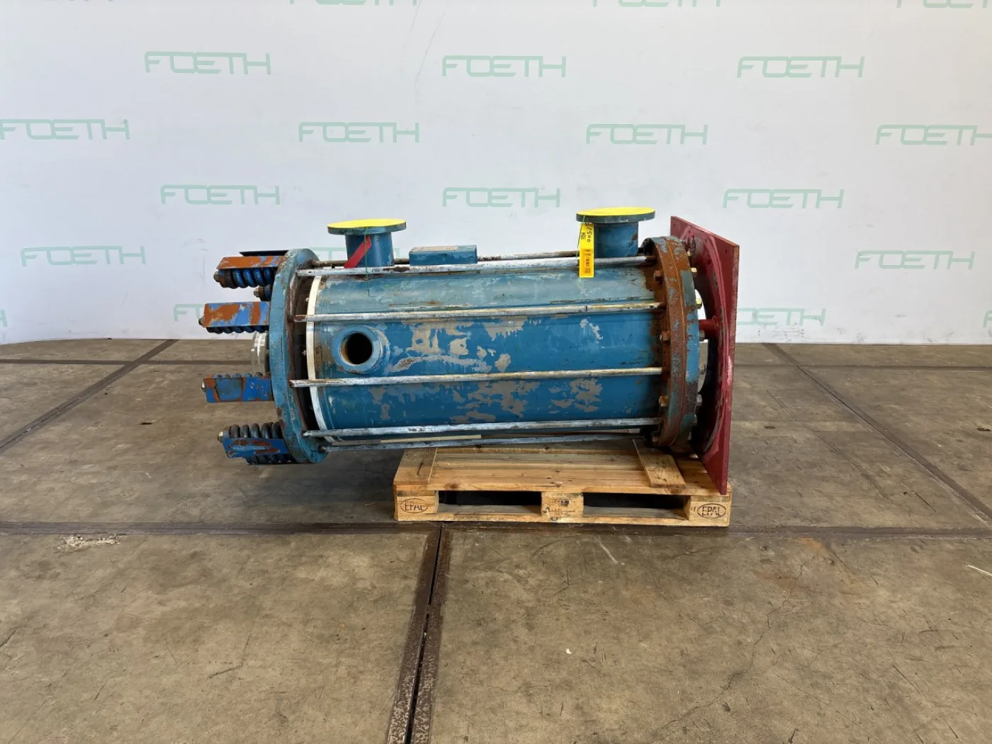 Le Carbone-Lorraine Polybloc NF610G (16 m2) - Shell and tube heat exchanger - 4