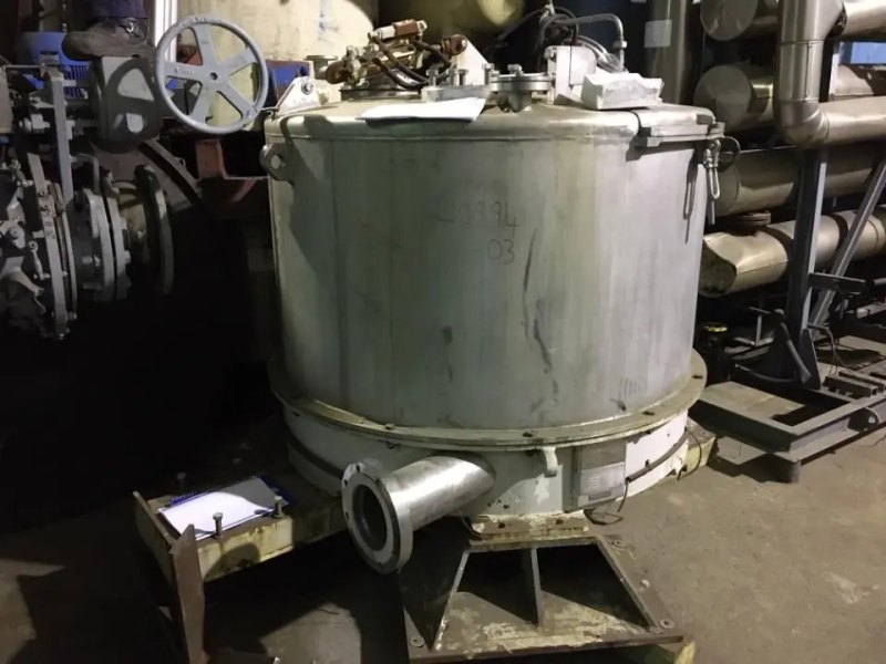 USED KRAUSS MAFFEI DZU125 STAINLESS STEEL CENTRIFUGE 316L