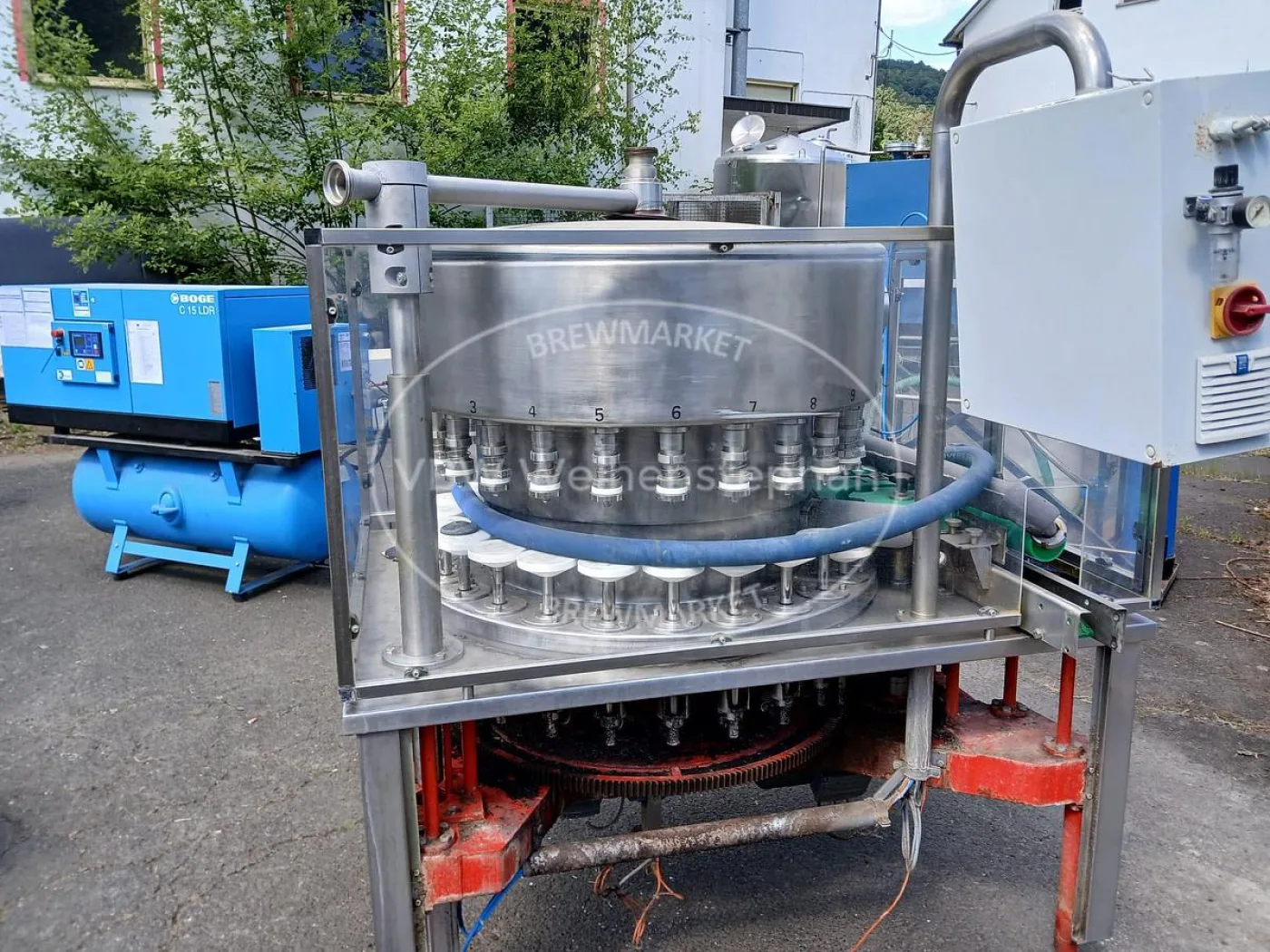 glass bottle vacuum filler - 4