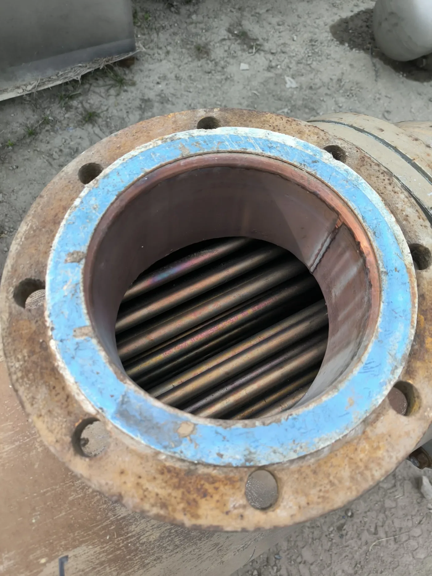 TUBULAR HEAT EXCHANGER STAINLESS STEEL 11.5 M² AGUILAR Y SALAS - 5